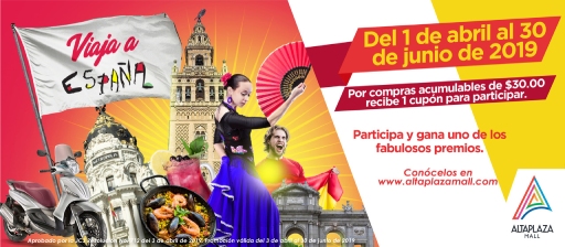 Compra y viaja a España - Altaplaza Mall Panamá